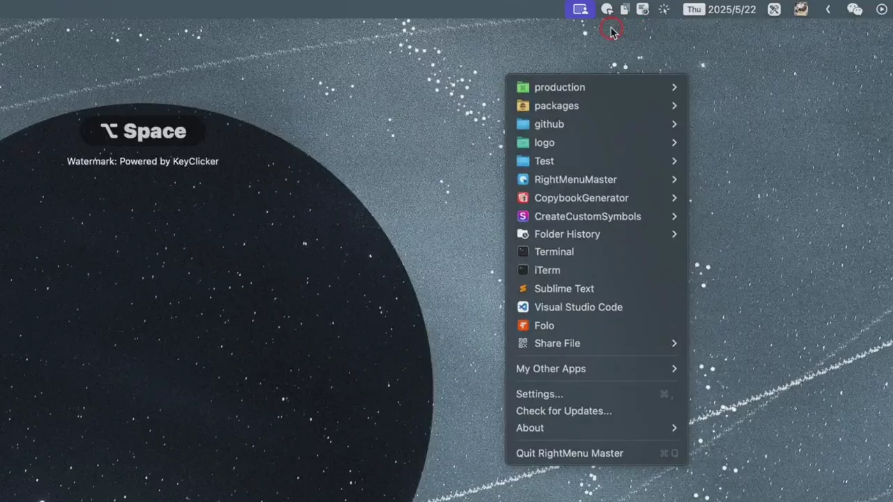 RightMenu Master image 1