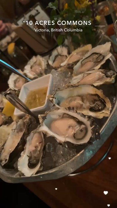 10 Acres Commons - Half off oysters after 9pm - Seafood Near Me - Victoria, British Columbia