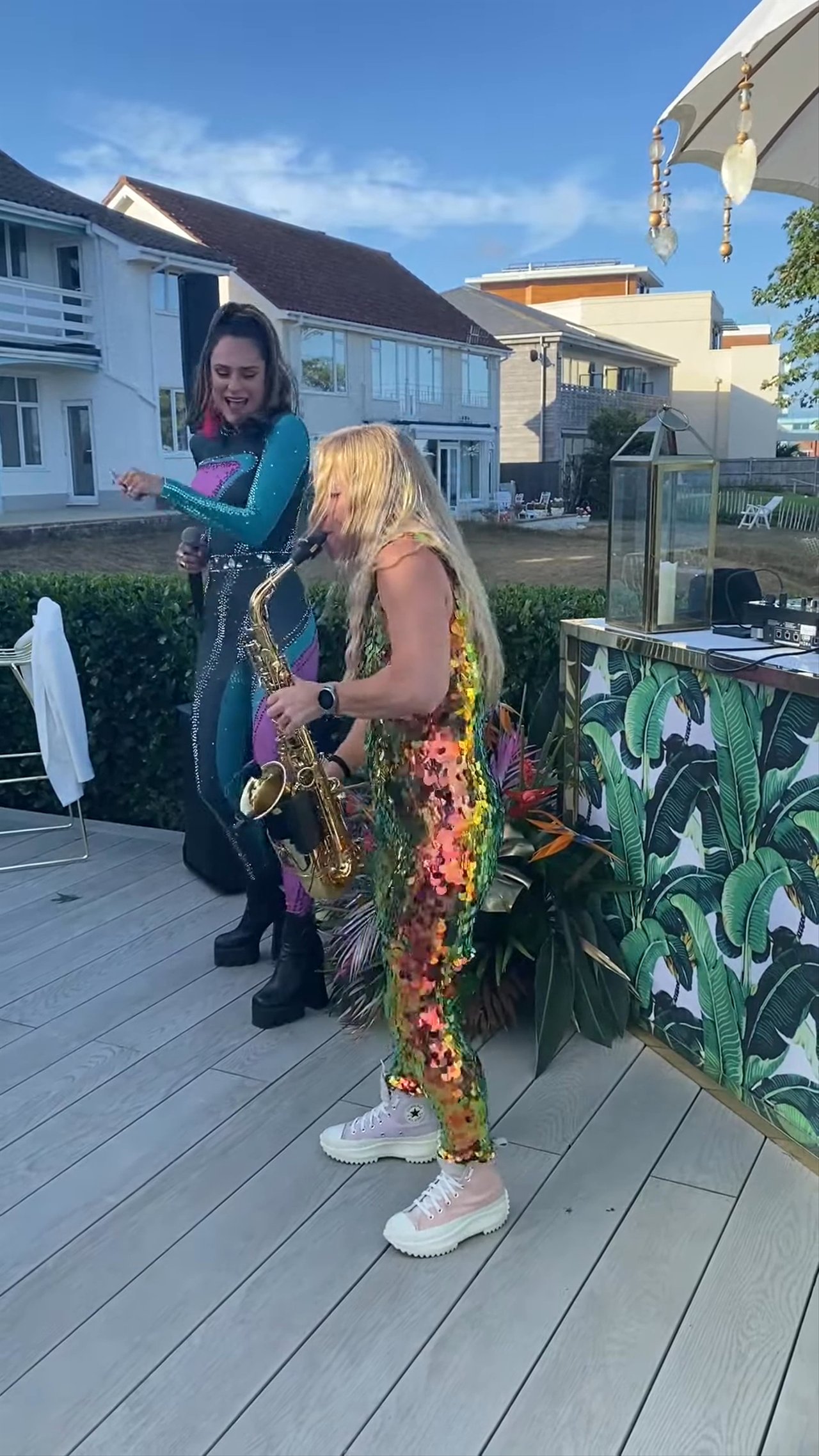 Vocals, Sax & DJ - Live Party & Wedding Music Hire UK - video
