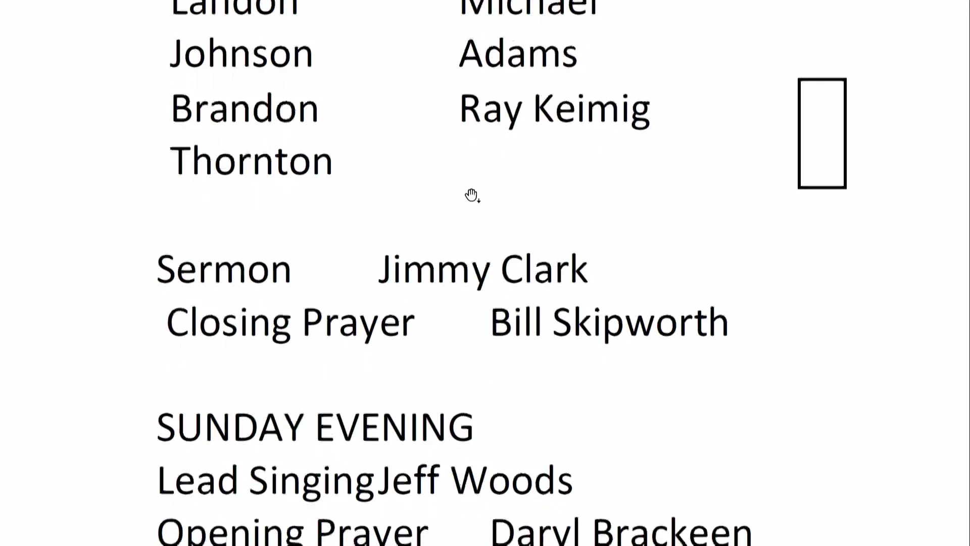 Bethel Service, October 15, 2025
