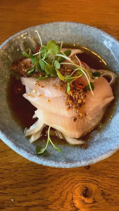Toukei - Hamachi Thai chilli & salmon chili - Izakaya Near Me - Houston, Texas