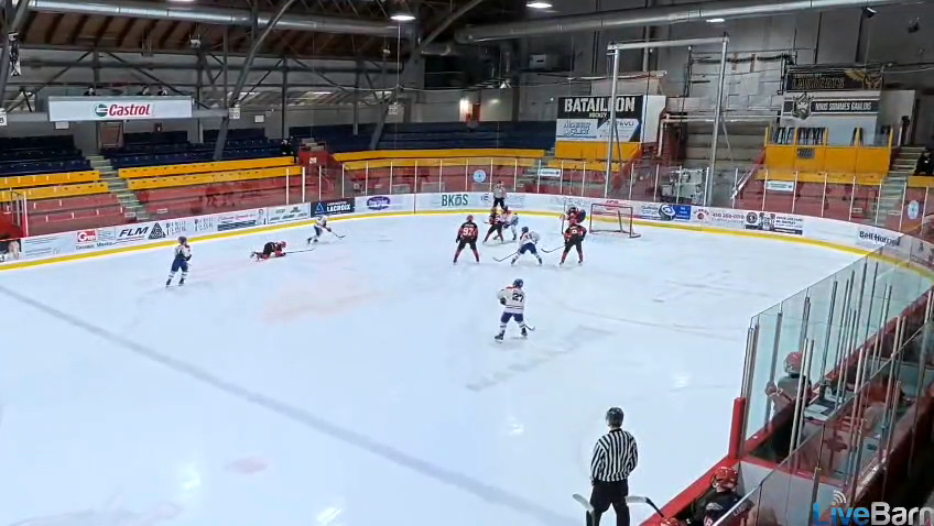 Tyson Romano PP goal - Quebec M15 AAA provincials