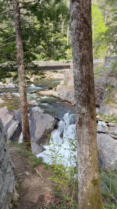 The Sinks - I love the sound of a waterfall. - Parks Near Me - Gatlinburg, Tennessee