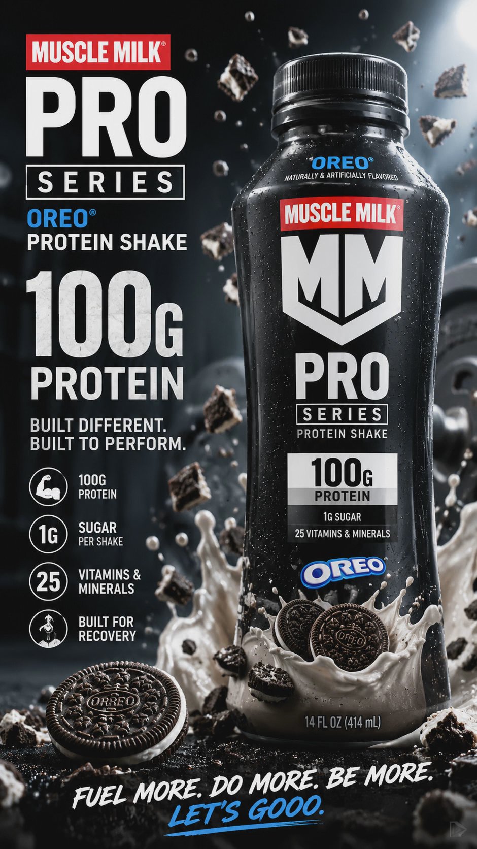 I wish this was real muscle milk parody oreo