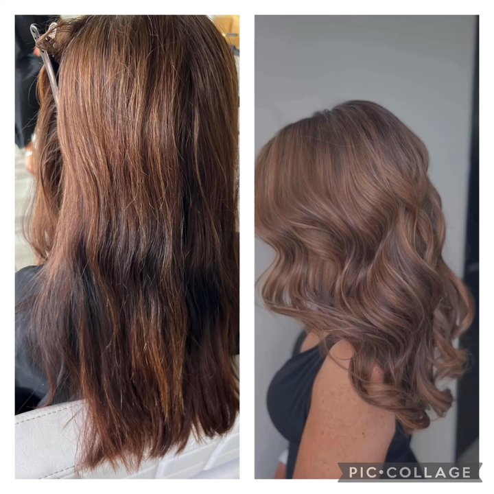 Lily Joy Salon - Before and afters after Karina did her magic - Hair Salons Near Me - Goodyear, Arizona