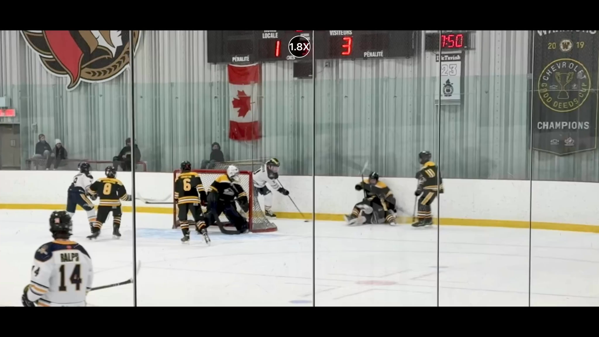 Emily Hughes 2012: League game highlight saves