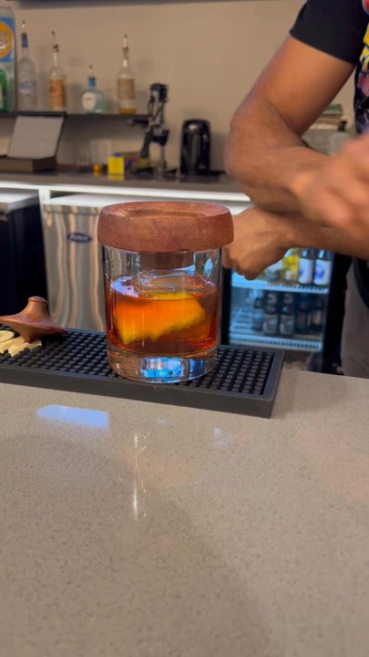 Parkside Eatery - Something new when Alex works the bar. Smoked old fashioned. - Food Court Near Me - Aurora, Colorado