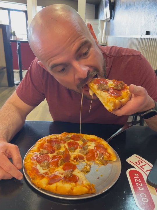 Slice House Pizza - Look at that melt - Italian Near Me - St. George, Utah