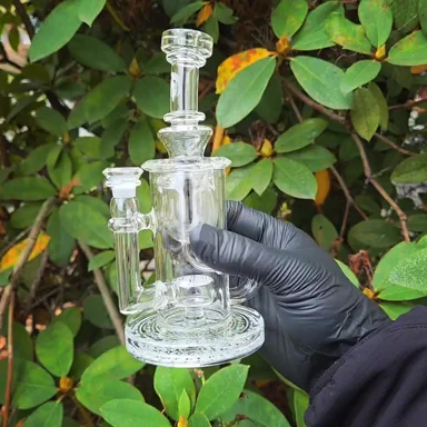 Preview pic of Mothership Glass Clear Mini Klein (2nd Quality)