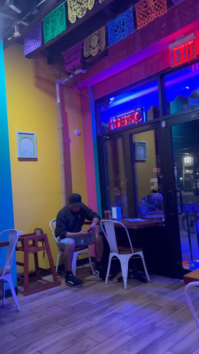 Ridgewood Taco Factory - Entrance and seating area - Mexican Near Me - Queens, New York