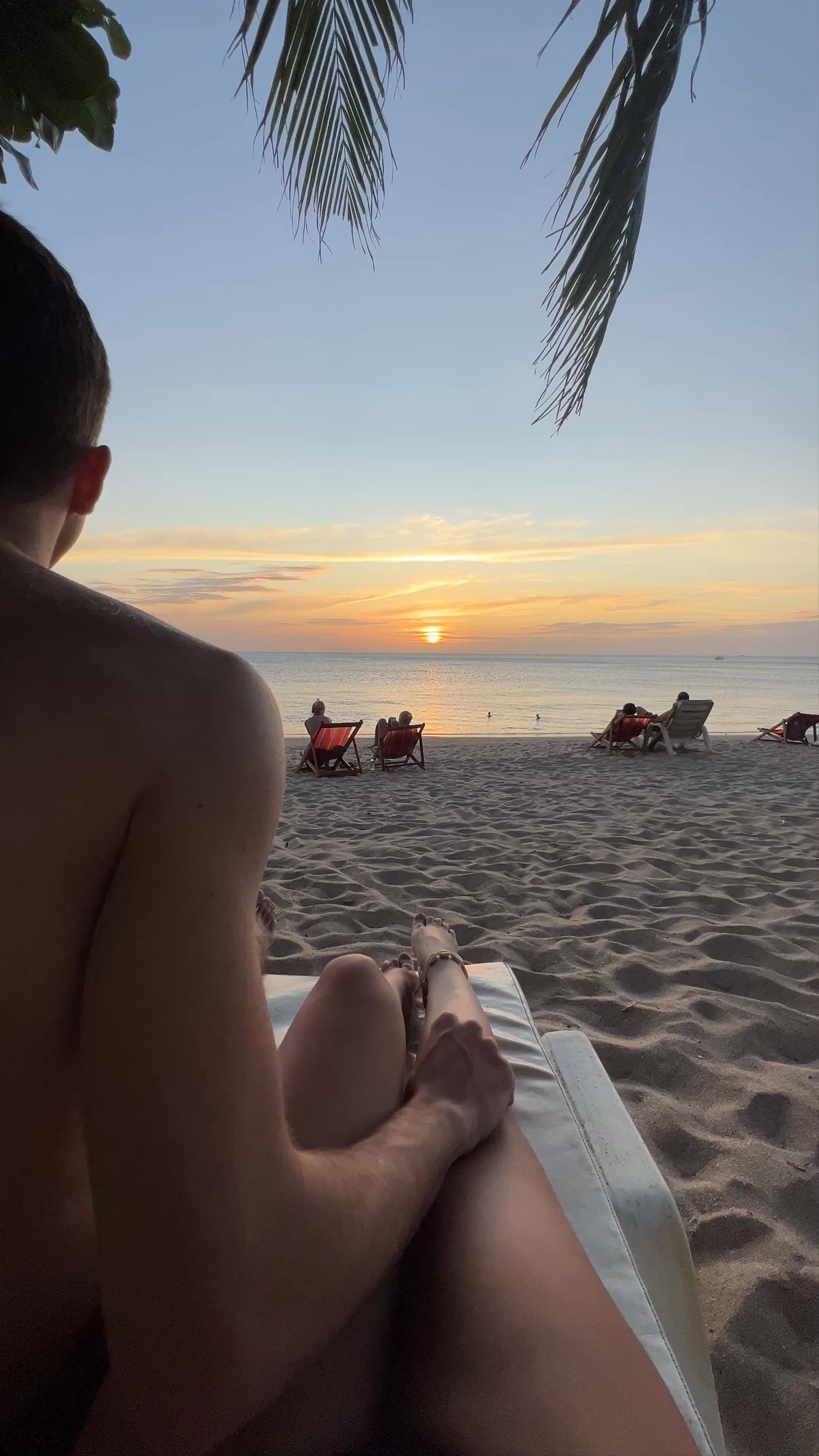 Romantic Sunset at Lanta Paradise Beach Resort, Ko Lanta Yai