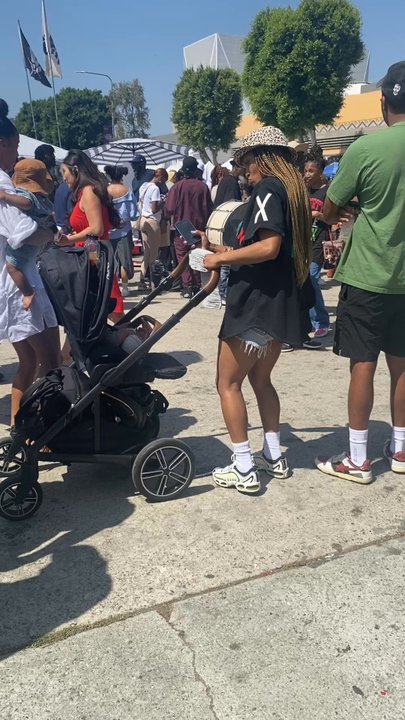 Leimert Park - Enjoying the moment with these two moms - Parks Near Me - Los Angeles, California