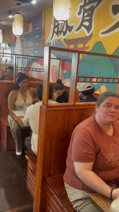Hokkaido Ramen & sushi - It is a panoramic view of the restaurant. - Ramen Near Me - Fort Worth, Texas