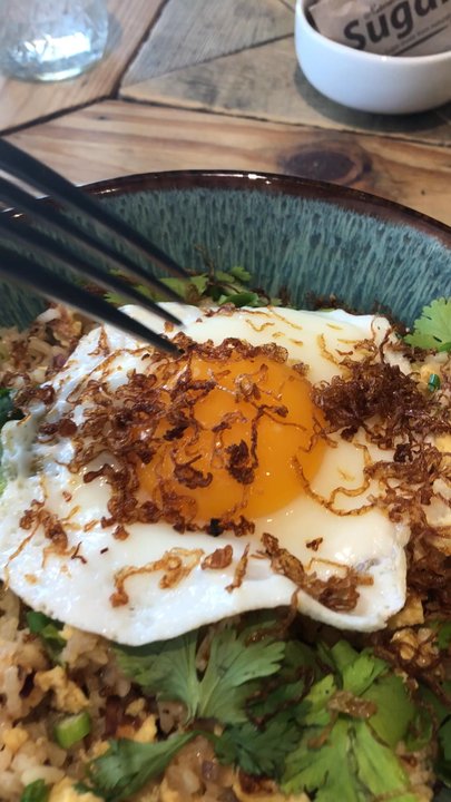 Threefold Cafe - I ain't yolkin! - Breakfast & Brunch Near Me - Coral Gables, Florida