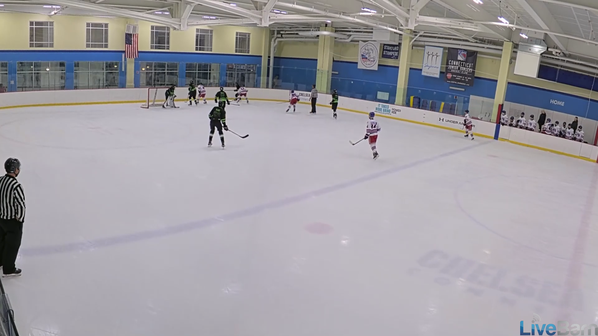 Peyton Bringle's Impressive Tip Goal | Connecticut Jr. Rangers 16U AAA