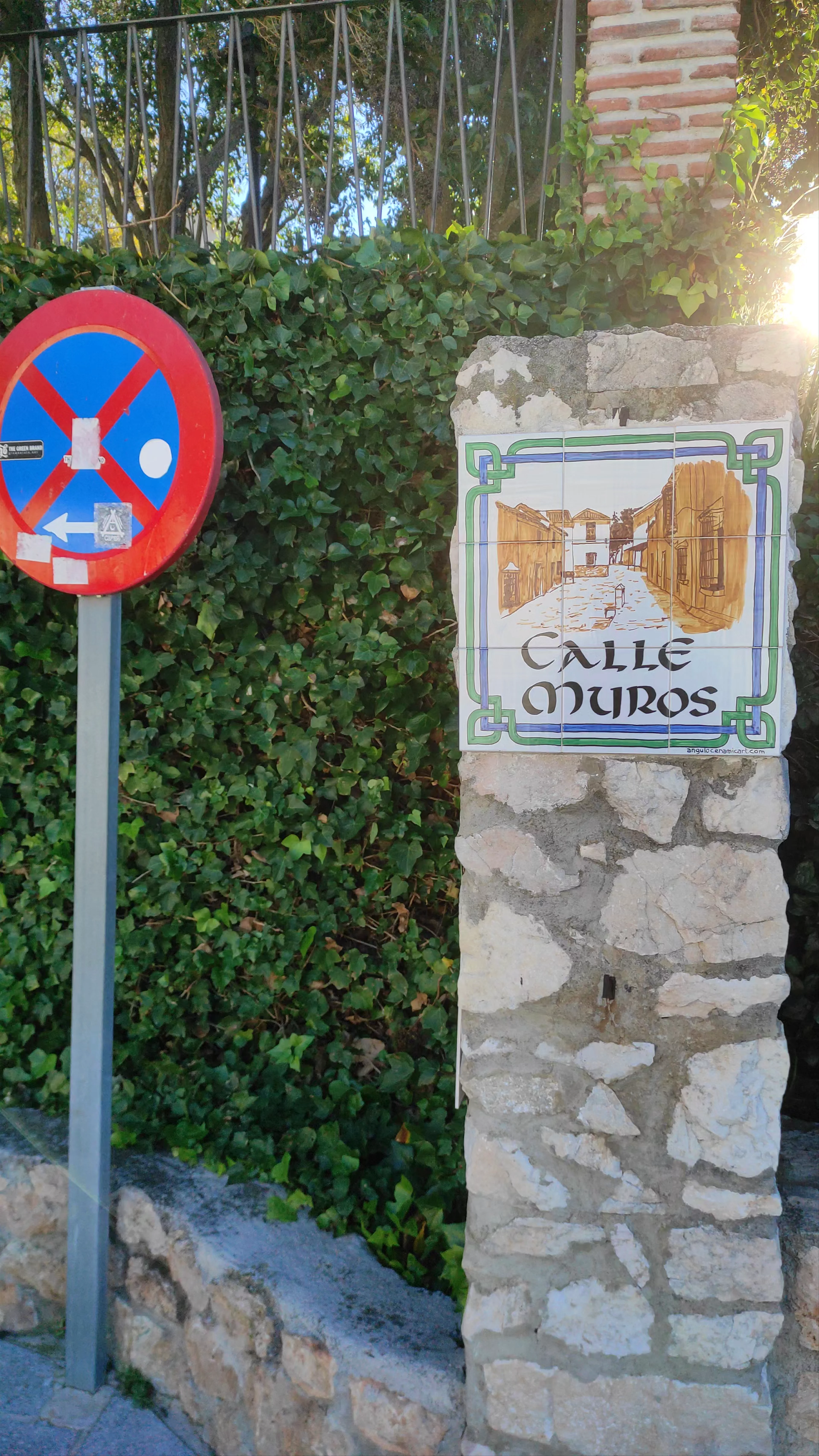 Calle Muros, Mijas