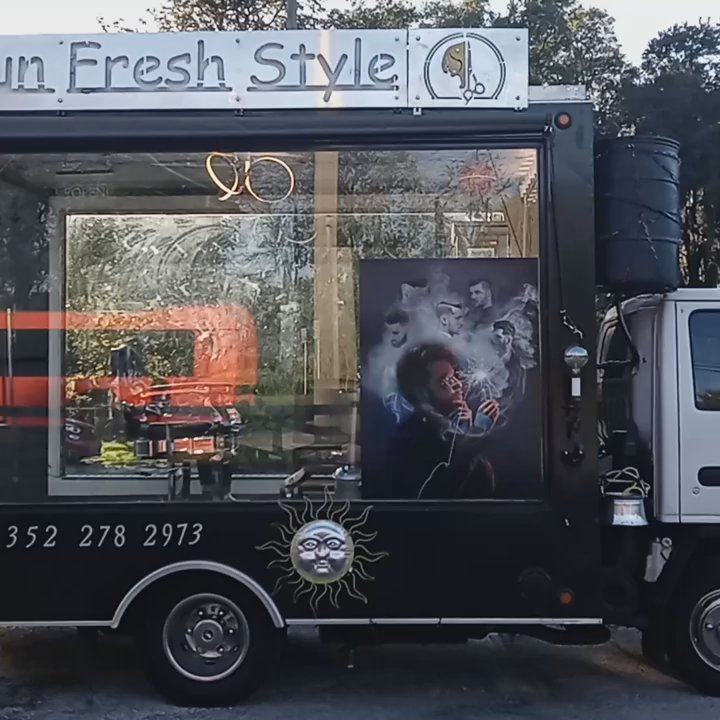 Sun Fresh Style - Unique mobil barbershop in Gainesville FL - Barbers Near Me - Gainesville, Florida