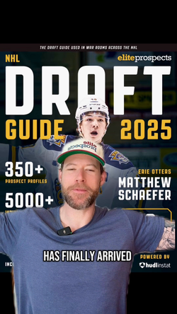 The Elite Prospects 2025 NHL Draft Guide Is HERE!