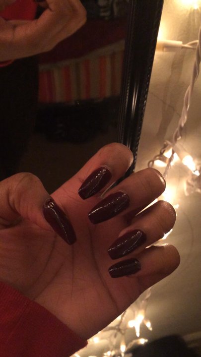 Arts Nails - Beautifully done coffin nails!! - Nail Salons Near Me - Macon, Georgia