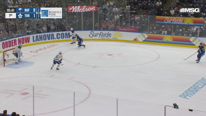 Rasmus Dahlin with a hat trick vs. Toronto Maple Leafs · Jan 27, 2026