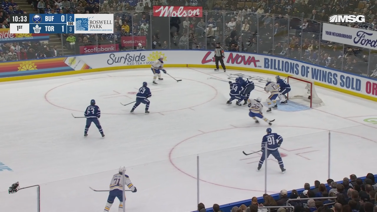 Rasmus Dahlin with a hat trick vs. Toronto Maple Leafs · Jan 27, 2026