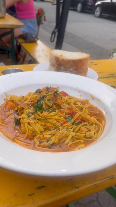 Cafe Giotto - Seafood pasta - Cafes Near Me - Montclair, New Jersey