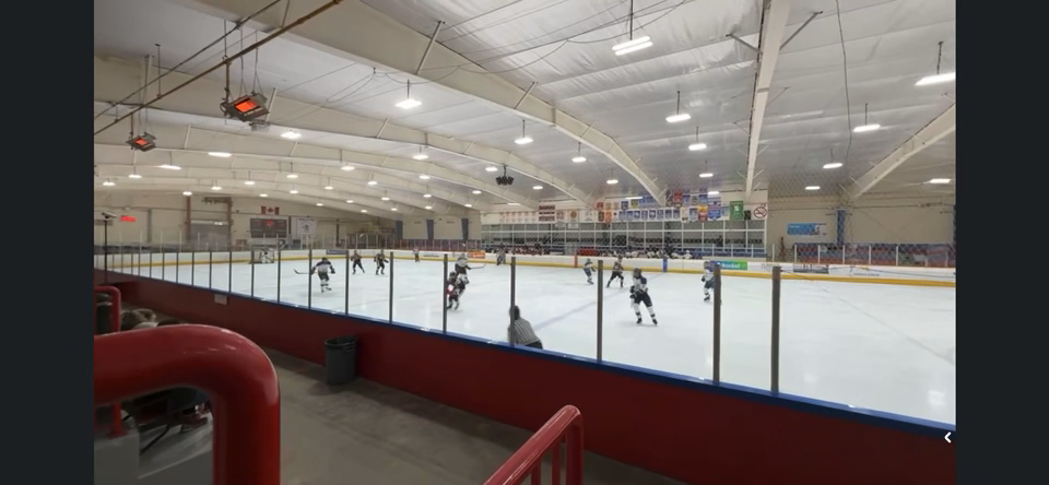 Caleb Middaugh's Thunderous Hit - Sudbury Wolves U16 AA Highlights