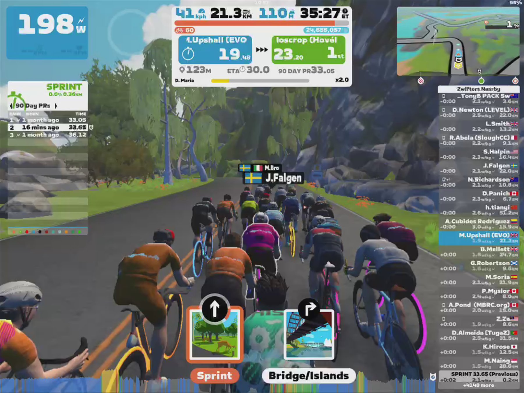 Zwift - Pacer Group Ride: Tick Tock in Watopia with Genie