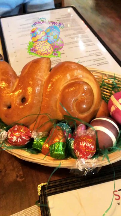 Stable DC - Bunny bread- courtesy of the owner for Easter! - Modern European Near Me - Washington, DC, District of Columbia