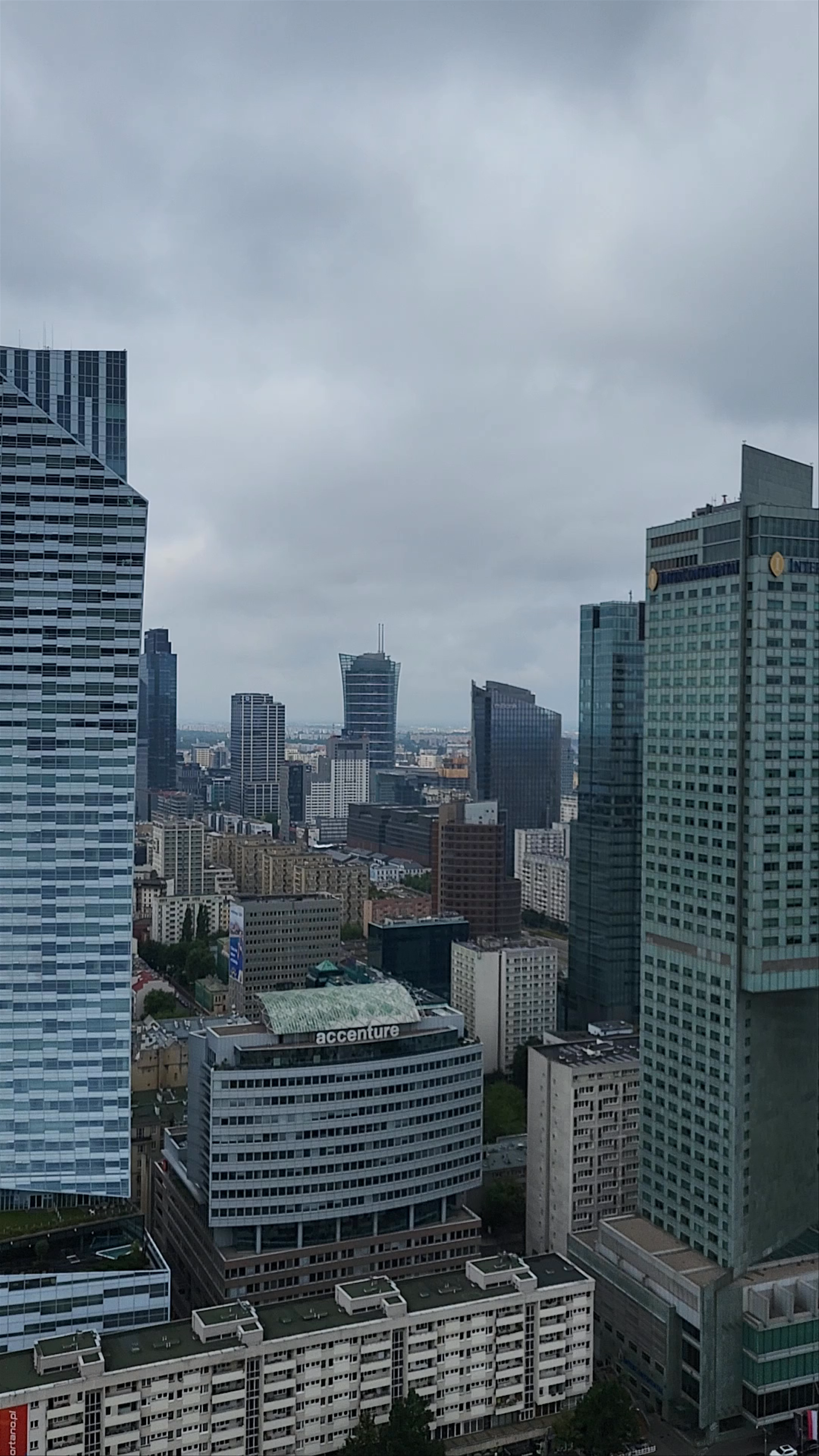 Panoramic View from Palace of Culture and Science, Warsaw