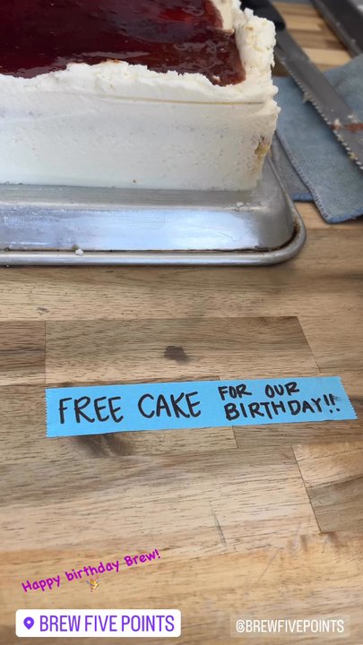 BREW Five Points - Happy birthday Brew! - Coffee & Tea Near Me - Jacksonville, Florida