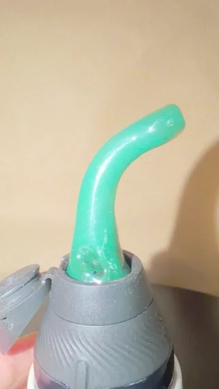 Preview pic of Northstar teal gooseneck mouthpiece for puffco proxy core