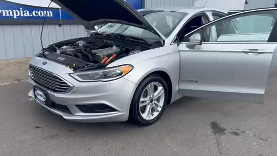 Olympia Auto Sales - #2970 - 2018 Ford Fusion Hybrid SE