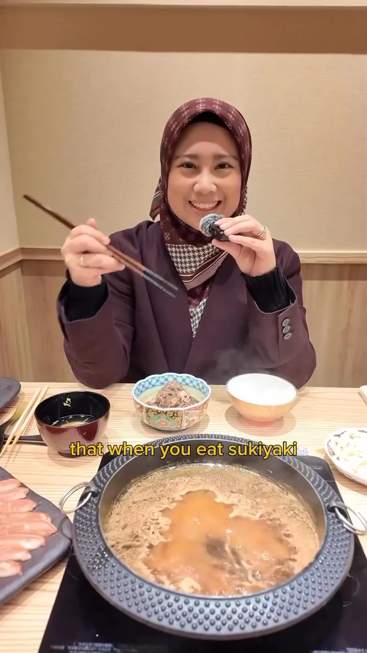 Halal Sukiyaki Halra in Kyoto