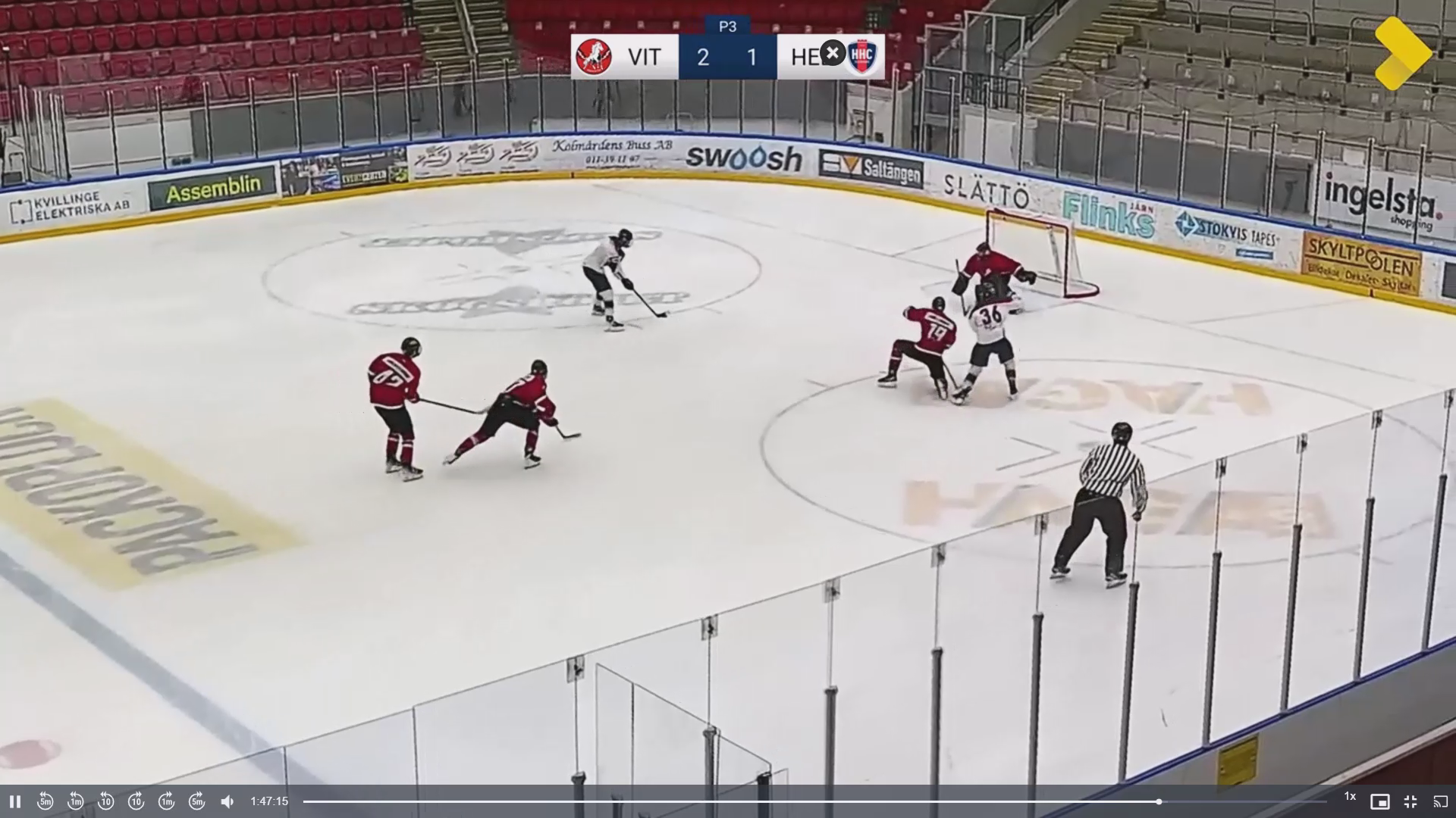 Gabriel Sjölund's Unforgettable Saves | HC Vita Hästen Highlights