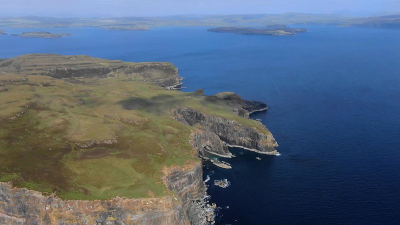 Coastal Drone, Isle of Skye poster