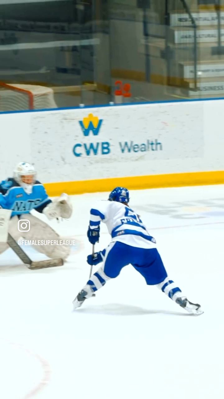 Taelyn Franklin's Stunning Shootout Goal vs. Bow Valley Nationals