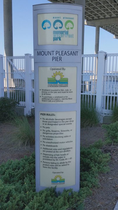 Mount Pleasant Pier - Mount Pleasant Pier - Fishing Near Me - Mount Pleasant, South Carolina