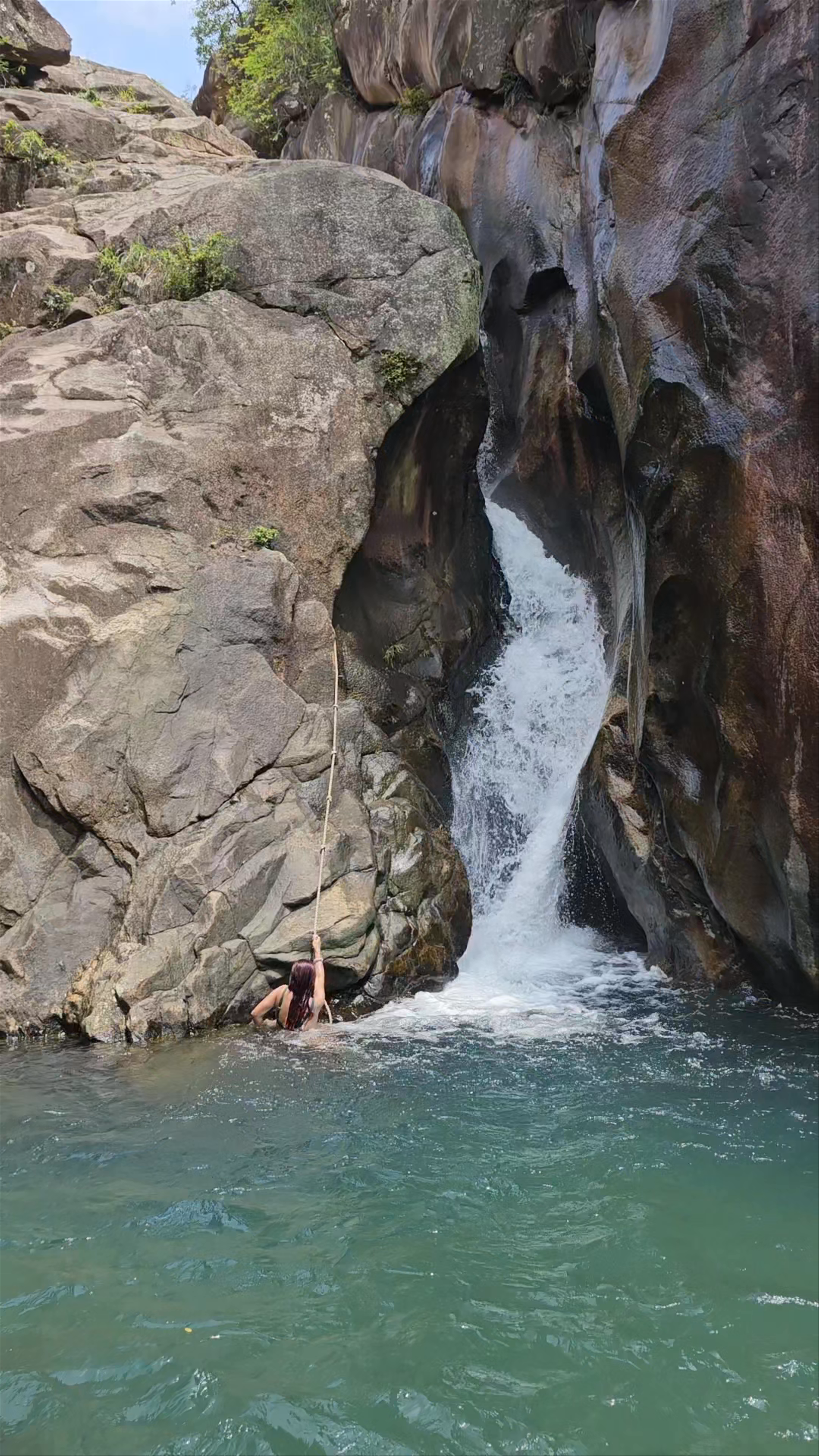Tai Shui Hang Waterfall Hike Adventure in Ma On Shan, Hong Kong