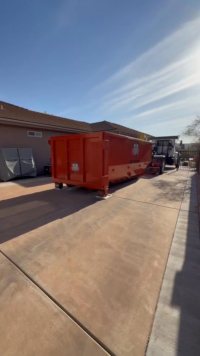 Dumpsters Done Right - Driveway protection - Dumpster Rental Near Me