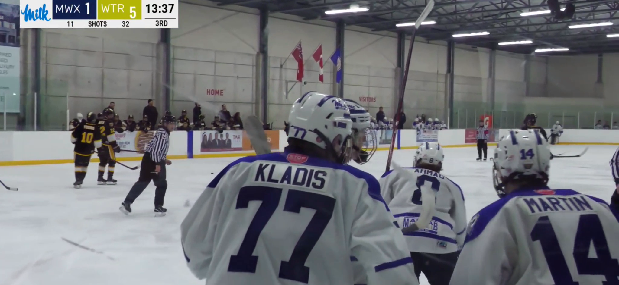 Kole Ahmad's Stunning Toe Drag Goal | Markham Waxers U18 AAA