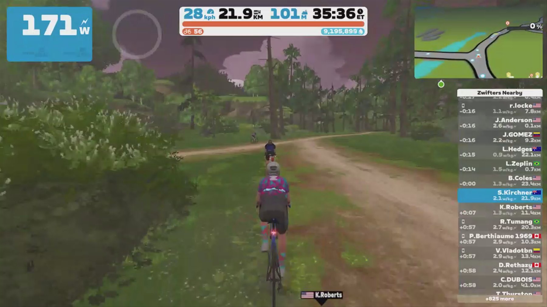 Zwift - Pacer Group Ride: Wandering Flats in Makuri Islands with Maria