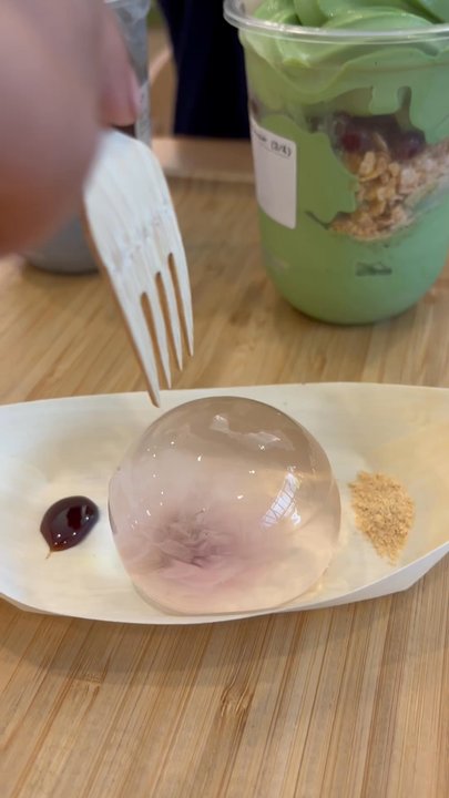 Kyo Matcha - Sakura dessert - Desserts Near Me - Brookline, Massachusetts