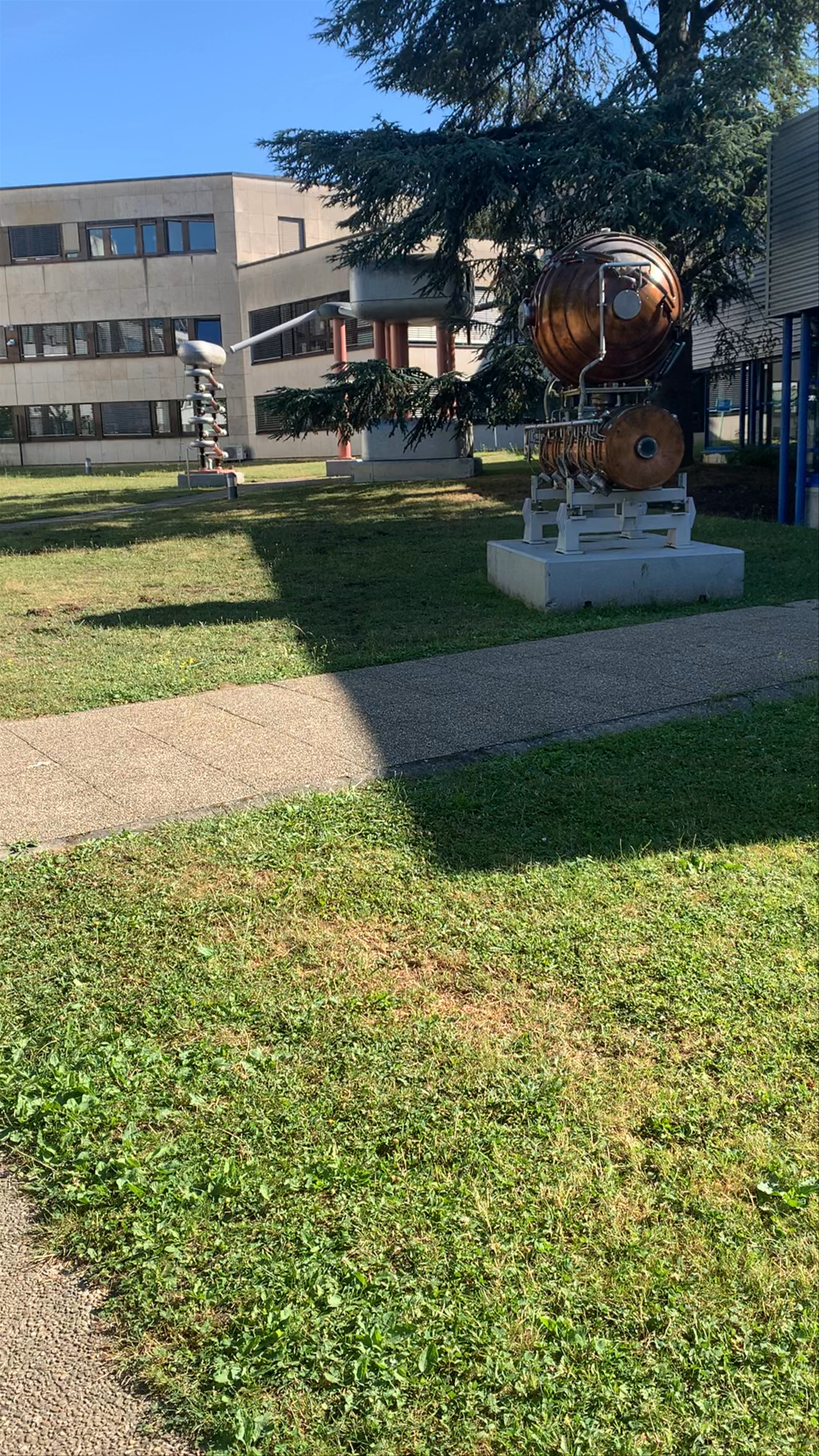 Exploring CERN's Science Sculpture Gardens in Meyrin, Switzerland