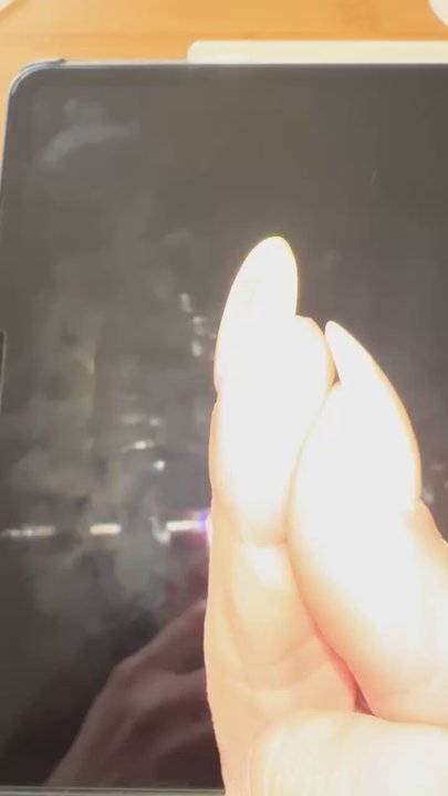 Kia's Nails - The nail lifting off, not even 3-4 days after an apt. with them. - Nail Salons Near Me - Chesterfield, Michigan