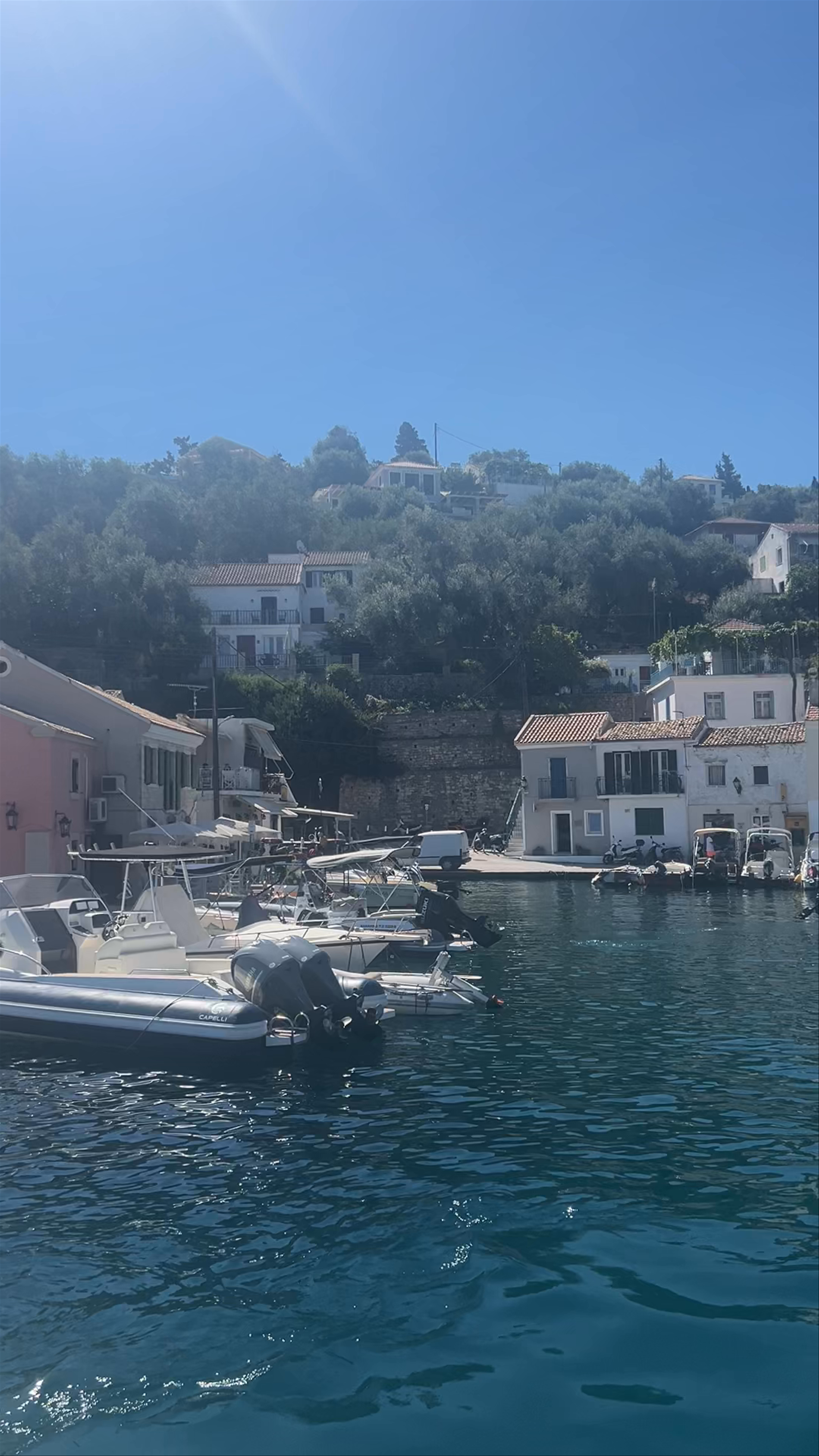 Serene Morning at Port Gaios Paxoi, Greece