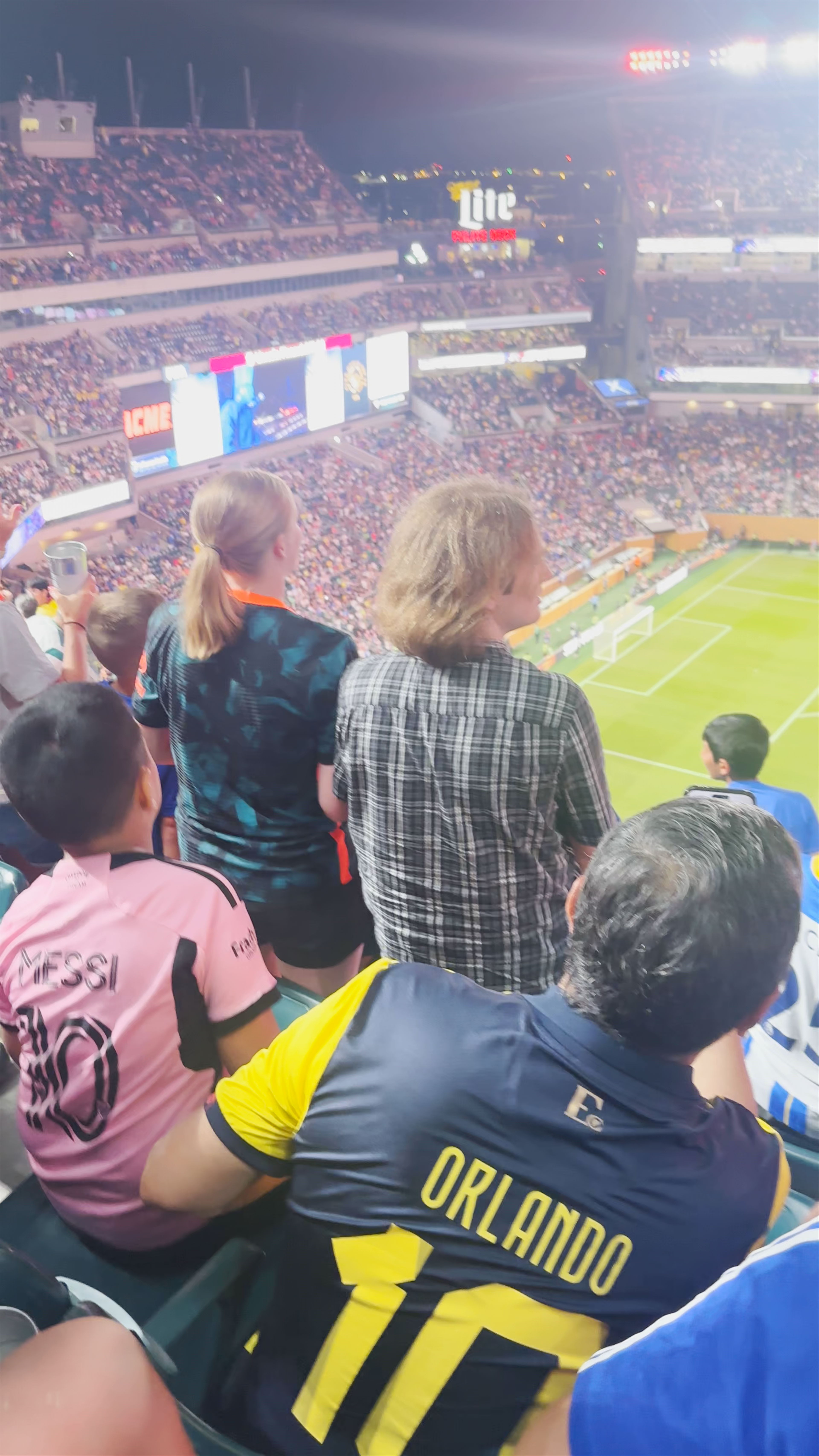 Night Soccer Spectacle at Lincoln Financial Field, Philadelphia