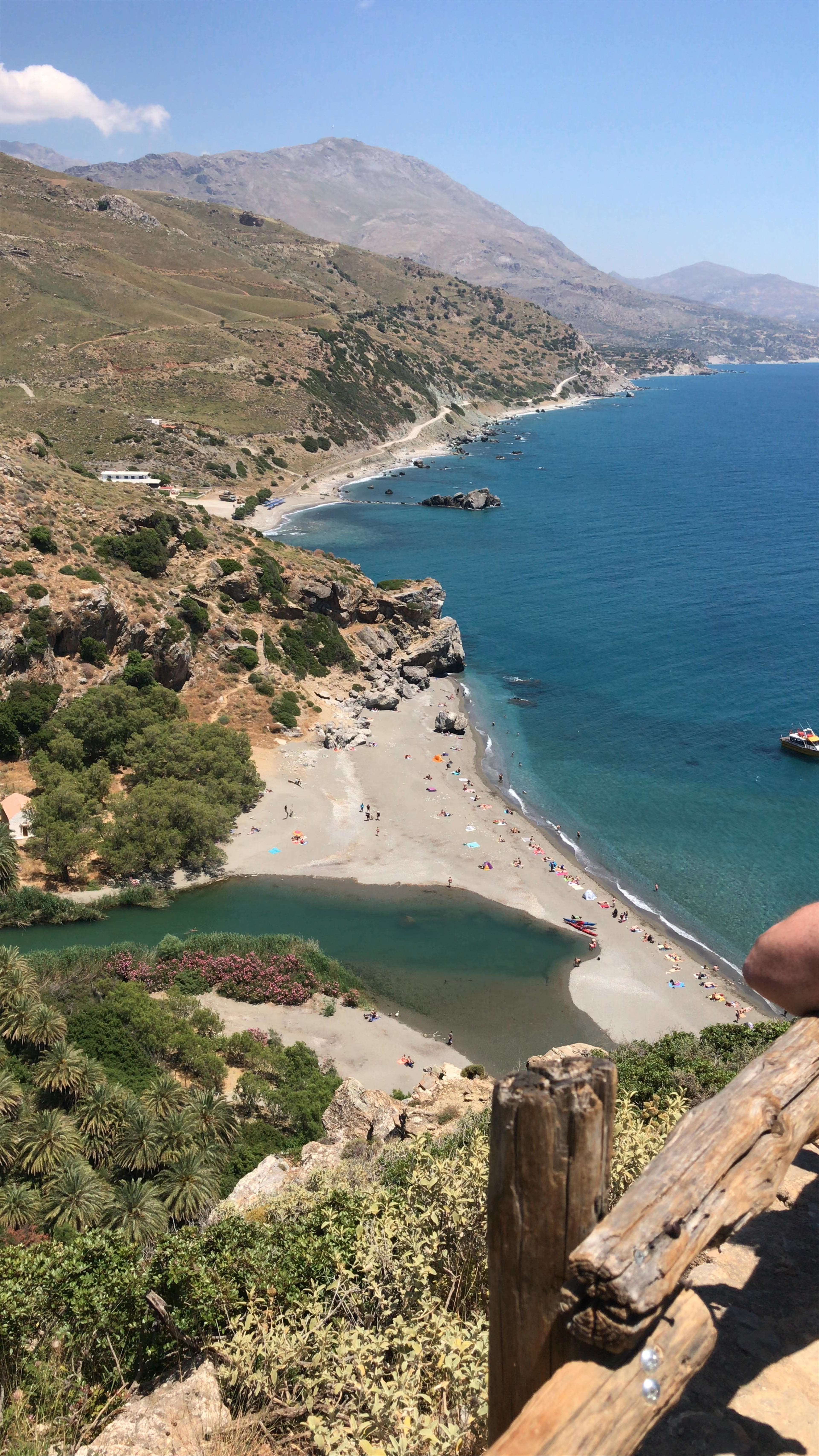 Preveli beach