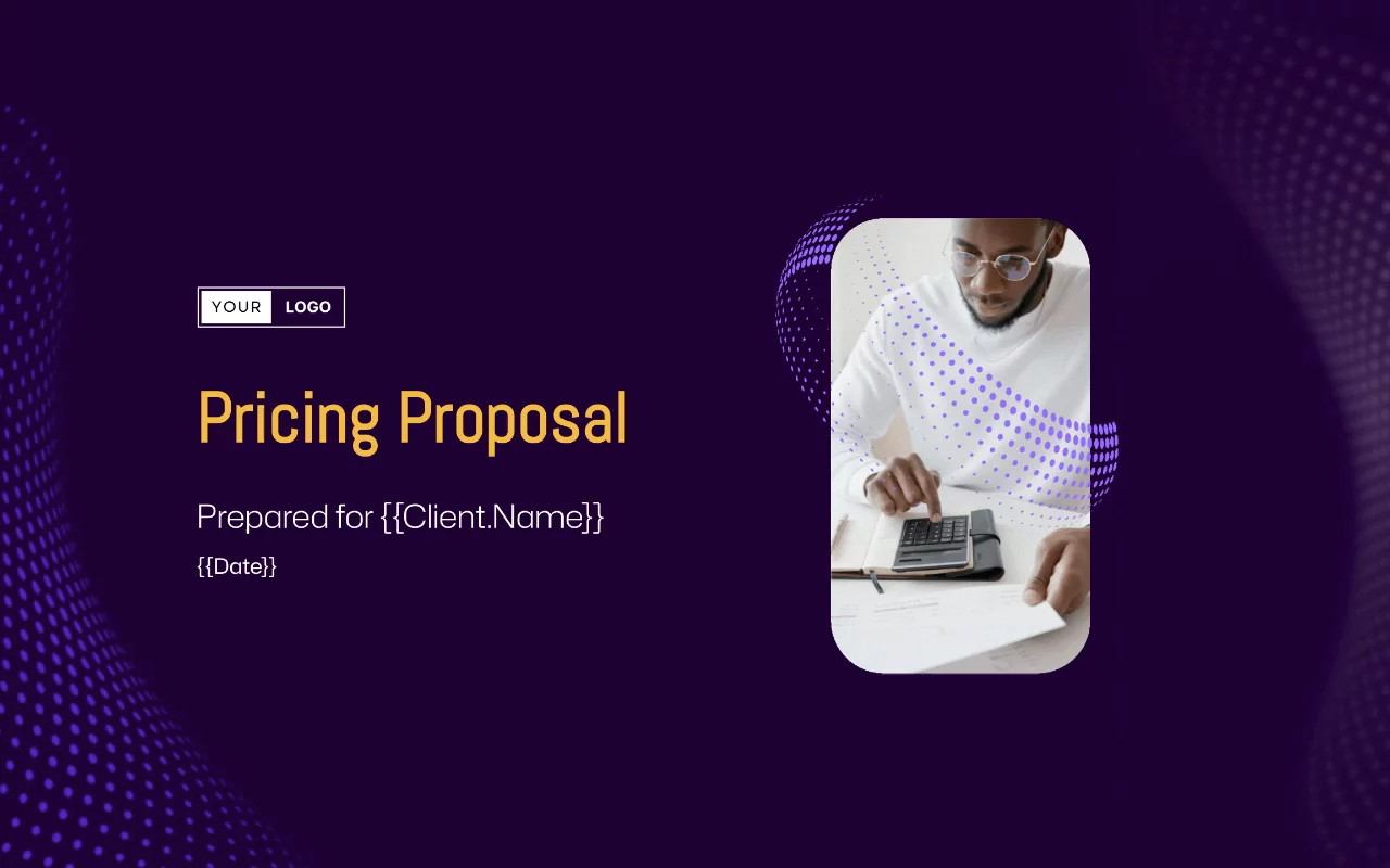 Preview of Pricing Proposal Template