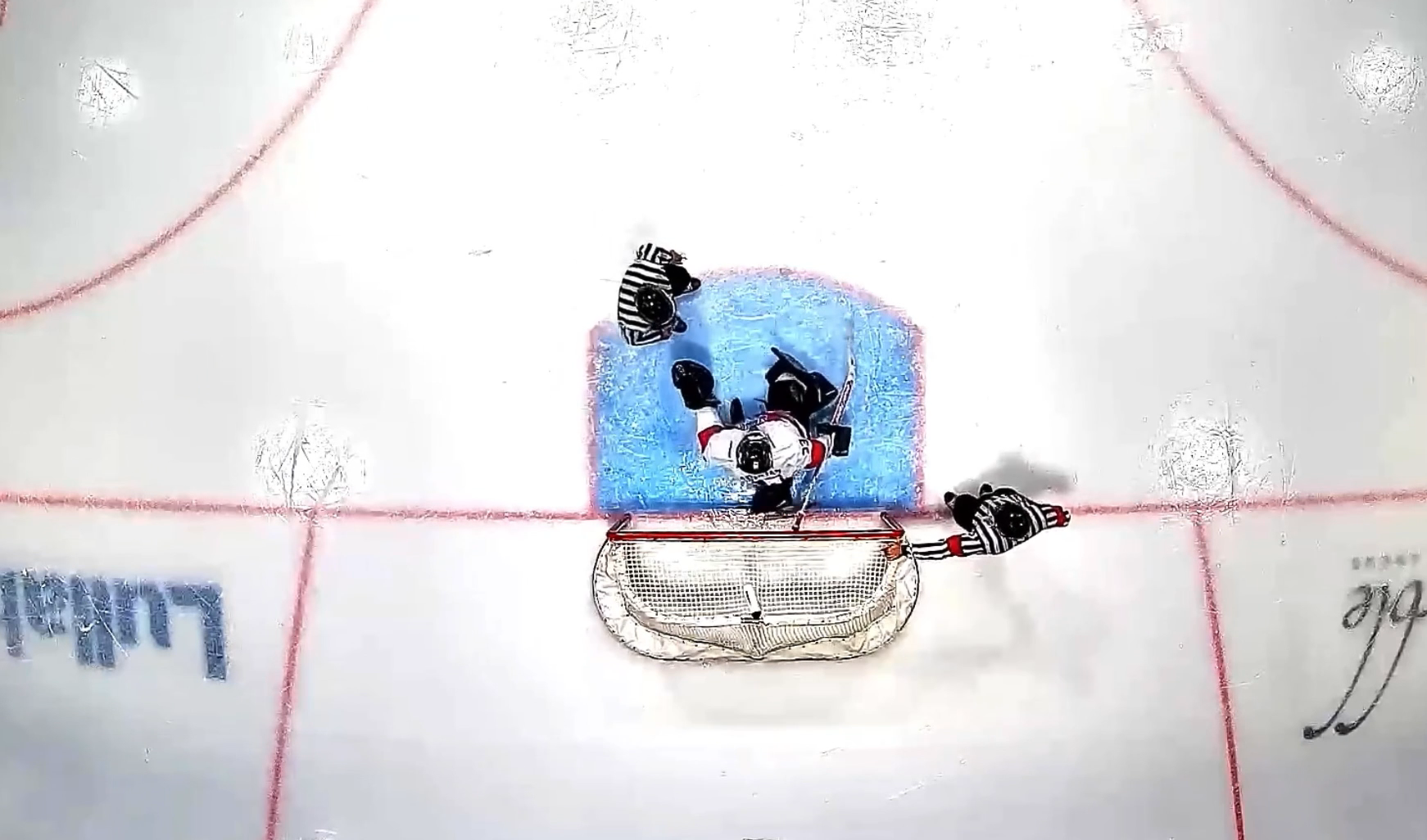 Örs Adorjan's glove save against GYHK